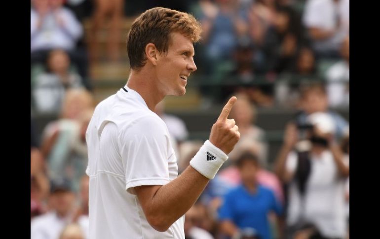 El tenista lleva instalado seis años entre los diez primeros, pero nunca ha logrado un torneo del Grand Slam. AFP / L. Neal