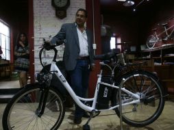 Cada bicicleta tiene un costo de 13 mil 500 pesos y funciona con una batería de litio. EL INFORMADOR / R. Tamayo