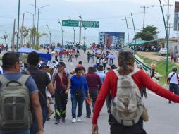 El magisterio disidente realizará una megamarcha el lunes 11 de julio a las 16:00 horas en Chiapas. SUN / ARCHIVO