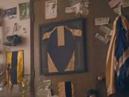 Al final del video, el fanático despierta para darse cuenta que su cuarto está tapizado con prendas del equipo auriazul. TWITTER / @ClubAmerica
