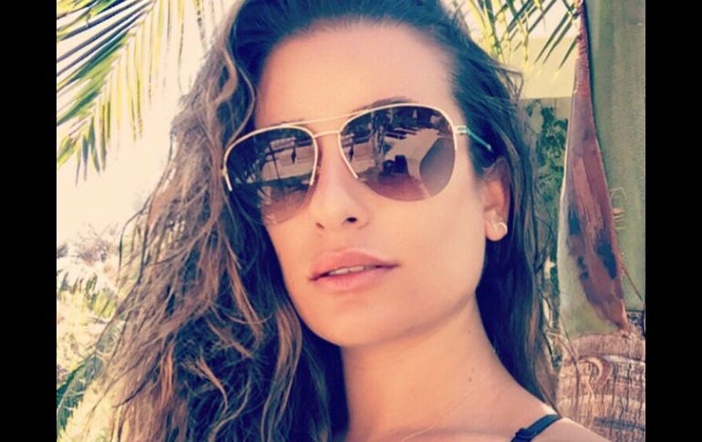 La actriz aseguraba que estaba ''agradecida de haber hallado a alguien tan especial''. TWITTER / @msleamichele