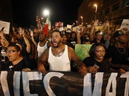 Las protestas de la comunidad afroamericana contra la brutalidad policiaca comenzaron en 2014. AP / D. Franklin