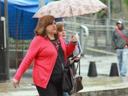 Recomiendan a la población mantenerse alerta ante los avisos de la Conagua. SUN / L. Godínez