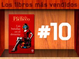El libro de José Emilio Pacheco se encuentra entre los 10 más vendidos. ESPECIAL /