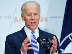 Biden lamenta la muerte de los cinco policías en Dallas, y también de los afroamericanos Alton Sterling y Philando Castile. NTX / ARCHIVO