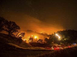 El incendio ha consumido 283 hectáreas de matorrales secos en medio de altas temperaturas y ráfagas de viento. EFE / ARCHIVO