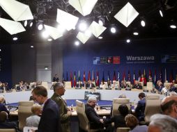 Los líderes de la Alianza del Tratado del Atlántico Norte convinieron con desplegar los sofisticados aviones. EFE / S. Barrenechea