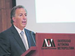 Resultados. José Antonio Meade señala que el programa de Estancias de Familia ha mejorado. NTX /