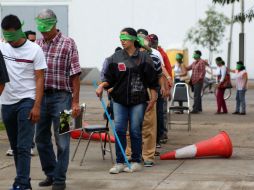 Los cursos se enfocan en seguridad vial ciclista; además, hay módulos sobre empatía con la discapacidad. EL INFORMADOR / A. Hinojosa