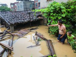 Más de 200 mil personas fueron realojadas para apartarlas del paso de la tormenta. AFP / STR