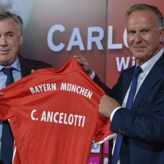 El Bayern presenta a Ancelotti como nuevo técnico
