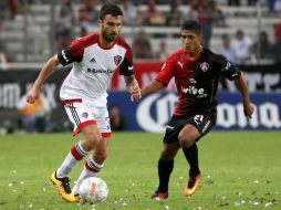 Cándido Ramírez (d) está en duda para el fin de semana ante el Toluca. EFE / ARCHIVO