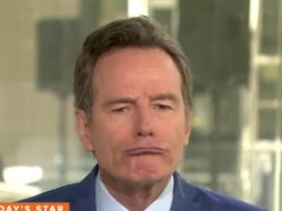 En entrevista, Bryan Cranston trató de imitar el gesto que caracteriza al magnate. YOUTUBE /  TODAY