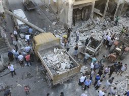 Rastan es uno de los últimos bastiones rebeldes en la provincia de Homs y la ciudad fue asediada en 2012. EFE /