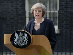 May, de 59 años, comenzó su carrera política en 1986; fue Ministra del Interior desde el 2010 al 2016. AFP / O. Scarff