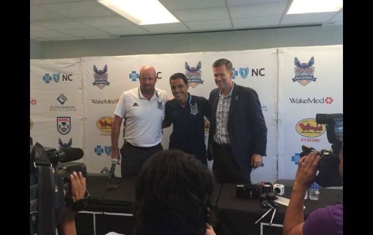 Destacan que Bravo, quien se dice listo para jugar, es un jugador y una persona de clase mundial. TWITTER / @RailHawksFC