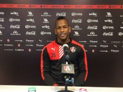 Jiménez resalta la gran responsabilidad que tiene como defensa del Atlas y dice que espera hacerlo de la mejor manera. TWITTER / @atlasfc