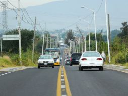 En total se reencarpetaron 22 mil 760 metros cuadrados en la vialidad. ESPECIAL / Gobierno de Tlajomulco