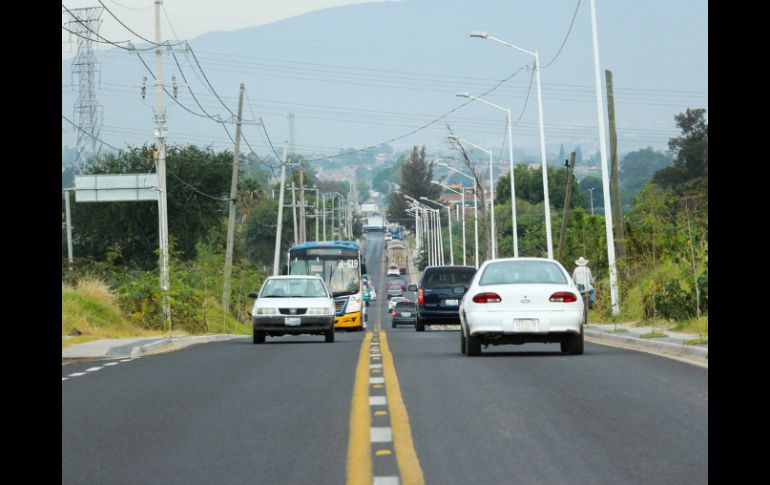 En total se reencarpetaron 22 mil 760 metros cuadrados en la vialidad. ESPECIAL / Gobierno de Tlajomulco