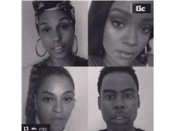 Alicia Keys y otros famosos como Beyonce, Bono, Rihanna, Taraji P. Henson y Pink aparecen en un video en Mic.com. INSTAGRAM / aliciakeys