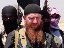 Se desconoce el último rango  de 'el Checheno' en la organización EI, yihadista conocido por su espesa barba pelirroja. AFP / ARCHIVO