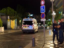 Este ataque tuvo lugar en el Paseo de los Ingleses, la rambla costera de esta ciudad turística de la Riviera Francesa. AP / C. Fahey
