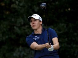 Carlos Ortíz finalizó su participación de la primera ronda en la posición 40 al firmar una tarjeta de 69 golpes. AFP / S. Greenwood