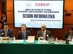 Camacho Quiroz aseguró que el gobierno federal no responderá a presiones o expresiones que no se encuentren dentro de la ley. TWITTER / @DiputadosPRI