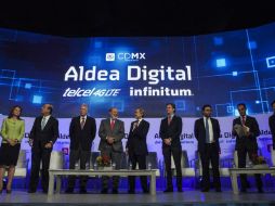 En la inauguración estuvieron presentes Carlos Slim,Gerardo Ruiz Esparza, Miguel Ángel Mancera y  Aurelio Nuño. SUN / C. Rogel