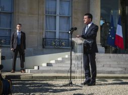 Manuel Valls advierte que 'habrá réplicas' de los atentados en Francia. EFE / C. Petit