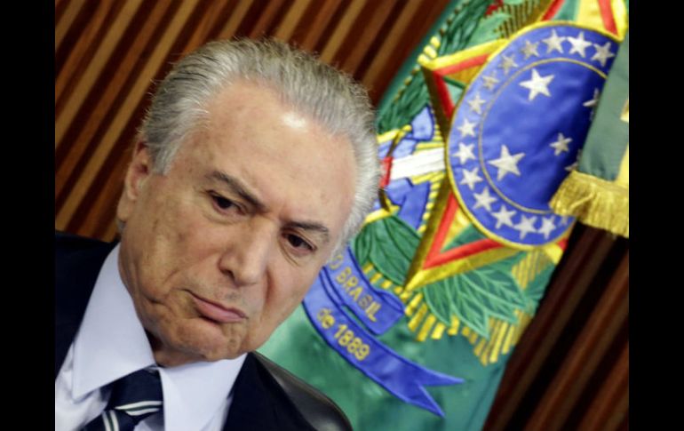 A pesar del resultado, Michel Temer cosecha una aprobación muy pobre por parte de la población. EFE / ARCHIVO