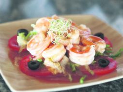 Camarón con pulpo. Sabor exquisito, donde se aprovechan los ingredientes de la región. EL INFORMADOR / R. Tamayo