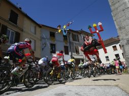 El recorrido de 209 kilómetros pareció una clásica de un día, con un tramo adoquinado antes de un final con un pequeño ascenso. EFE / K. Ludbrook