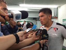 El atacante agradece al técnico José Guadalupe Cruz la confianza depositada para darle actividad en el arranque del torneo. TWITTER / @atlasfc