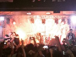 Esta fue la segunda visita se la banda a la ciudad. ESPECIAL / H.Navarro