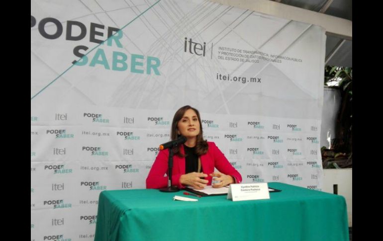 Cantero invitó a la ciudadanía a que continúe cuestionando a sus autoridades por medio de solicitudes de transparencia. EL INFORMADOR / T. Villaseñor