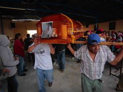 Este lunes oficiaron una misa a las personas que murieron en el accidente de la madrugada del domingo. SUN / V. Pichardo