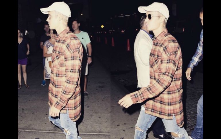 Justin Bieber sale a las calles de Central Park para capturar monstruos pokémones. INSTAGRAM / justinbieber