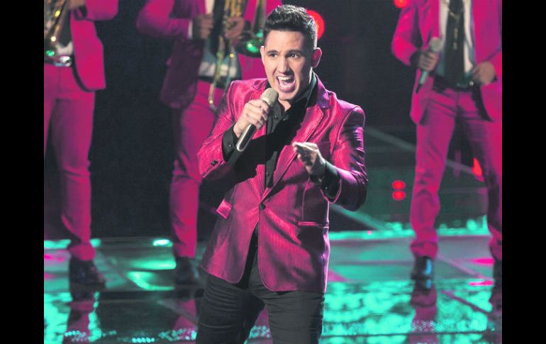 José Talamantes. El grupero ayer logró colarse en las semifinales de “La Voz… México”. ESPECIAL / CORTESÍA TELEVISA