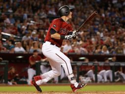 El antesalista Lamb, por la Liga Nacional y de 25 años, castigó a los Dodgers tras la pausa del Juego de Estrellas. AFP / C. Petersen