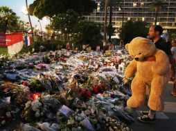 Esto ocurre cinco días después del atentado que dejó 84 muertos en Niza. AFP / V. Hache