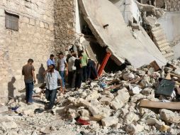 Siria acusó a diversos miembros de la coalición internacional de matar inocentes con el pretexto de luchar contra el EI. AFP / T. Mohammed