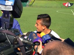 ''En nómina nos triplican, pero en cancha somos 11 contra 11'', dice respecto al encuentro del sábado ante Tigres. TWITTER / @atlasfc