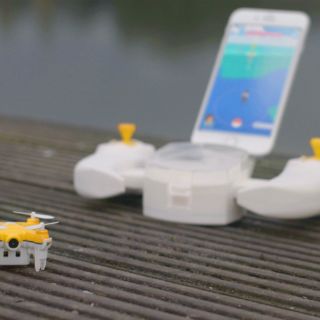 Fabrican 'pokedrone' para Pokémon Go