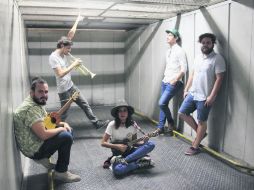 Frescura. La banda apuesta por un sonido innovador y diferente. EL INFORMADOR / M. Vargas