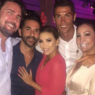 Eva Longoria y Cristiano Ronaldo se encuentran en Ibiza