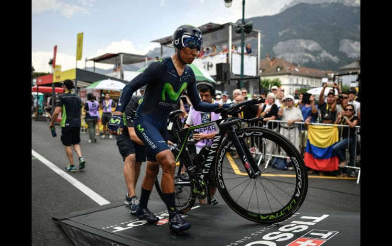 Quintana, señalado como el gran rival de Froome en esta edición del Tour, no había hablado de problemas físicos. AFP / J. Pachoud