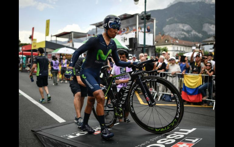 Quintana, señalado como el gran rival de Froome en esta edición del Tour, no había hablado de problemas físicos. AFP / J. Pachoud