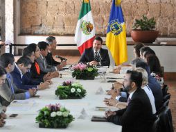 Imagen de la segunda Sesión Ordinaria del Sistema de Protección Integral de Niñas, Niños y Adolescentes de Jalisco. TWITTER / @AristotelesSD