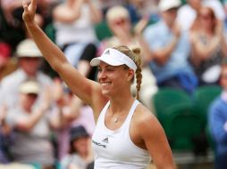 Desde la primera ronda, Kerber no había dejado buenas impresionado e incluso batalló para ganar. TWITTER / @AngeliqueKerber